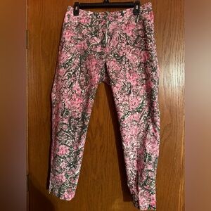 H&M floral dress pants l. Size 8